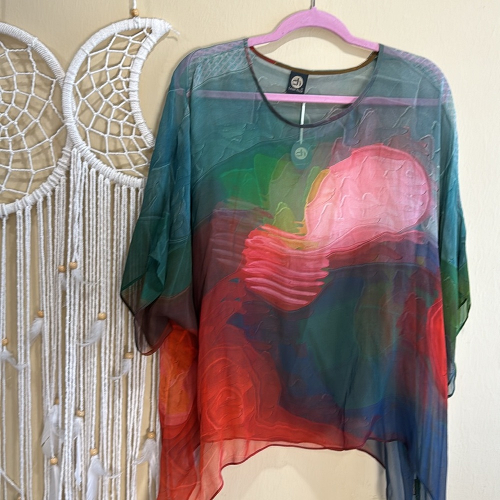 Cocoon House Top | 100% Silk